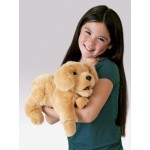 Folkmanis Hand Puppet - Golden Retriever Puppy Folkmanis Hand Puppet - Golden Retriever Puppy